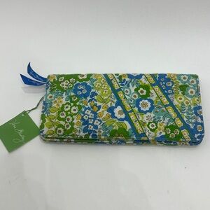 Vera Bradley English Meadow Travel Wallet.NWT